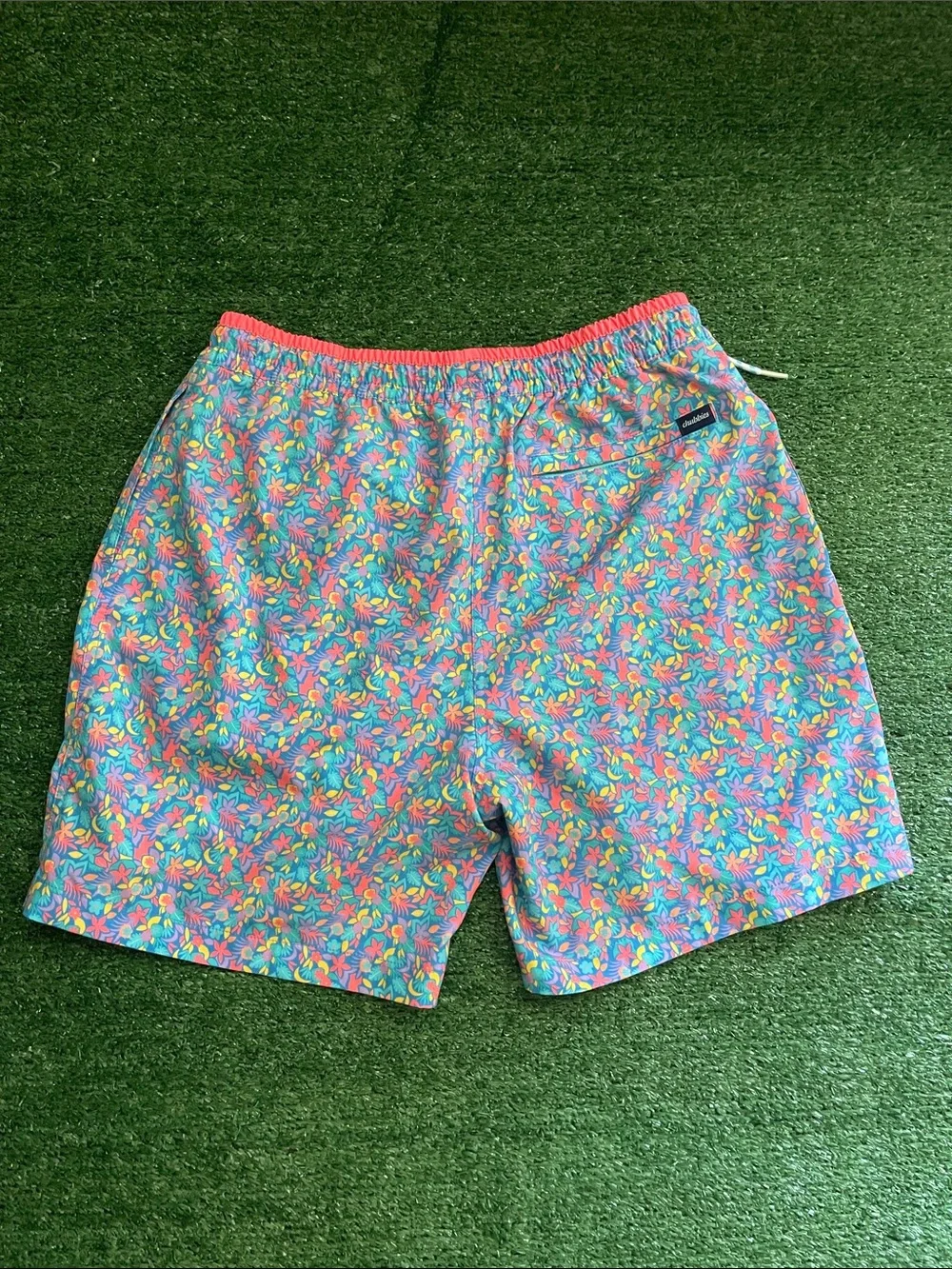 Chubbies The Spades 7” Swim Trunks Men’s Large Classic Lined Board Shorts